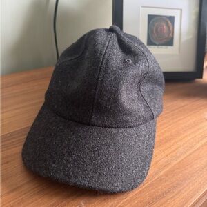 Anian 17oz Melton Wool Cap - Charcoal
